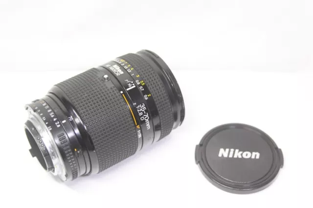 TAL CUAL Nikon AF Zoom Nikkor 35-70 mm F/2.8 D Teleobjetivo gran angular...