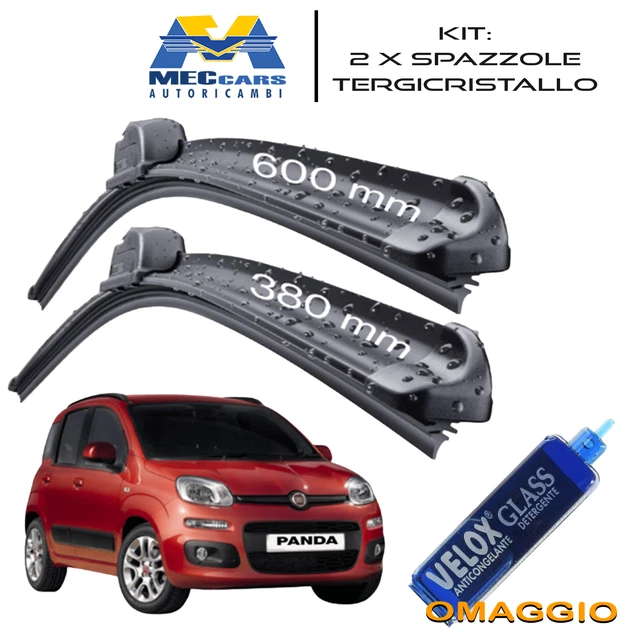 KIT SPAZZOLE TERGICRISTALLO ANTERIORE BOSCH AEROTWIN FIAT PANDA (312) PANDA VAN - Foto 8