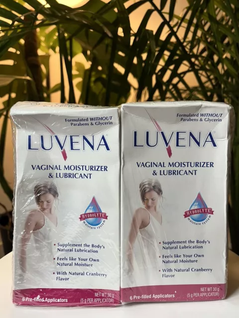 2 - Hidratante y lubricante vaginal Luvena - 6 aplicadores precargados caducidad 1/2025