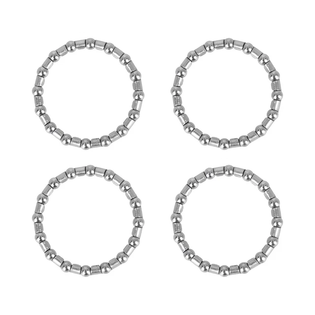 4pz 37.2mm Manovella Cuscinetti Ruota Bicicletta Cuscinetto Fermo per Bicicletta