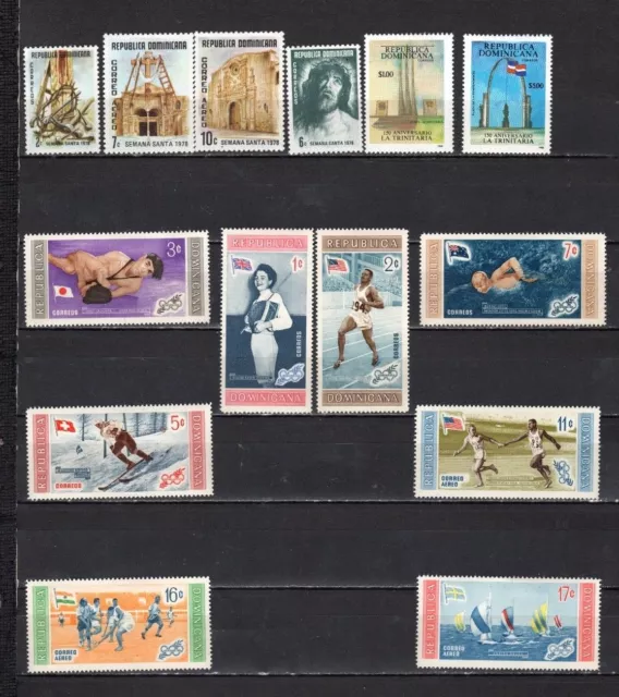 Dominican Republic - Lot Of Early Unused Stamps (DR15)
