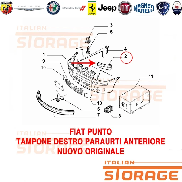 Pare-choc Avant Sigma Parsec Pour Voiture Radiocommandée 1/8 - Neuf Et Rare