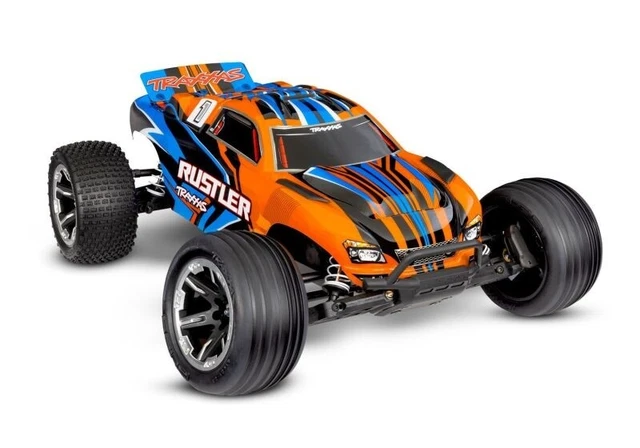 Carrozzeria Traxxas 6928T Per Slash 4X4 - Colorata Arancione E Blu, Decalcomanie Applicate