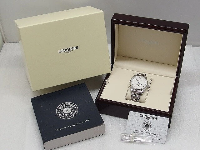 LONGINES Master Collection Orologio Uomo Carica Automatica Argento L29194786 40mm