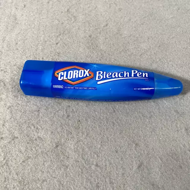 Clorox Bleach Pen Gel Fine Point & Broad Scrubber Dual Tipped Discontinued  Used