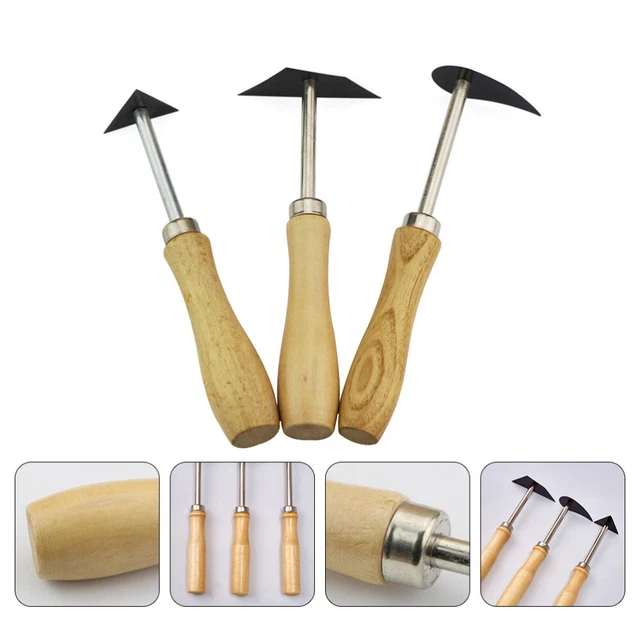 3 Pcs Putzset Aus Ton Putzwerkzeuge Für Sand Teig Suite Skulptur