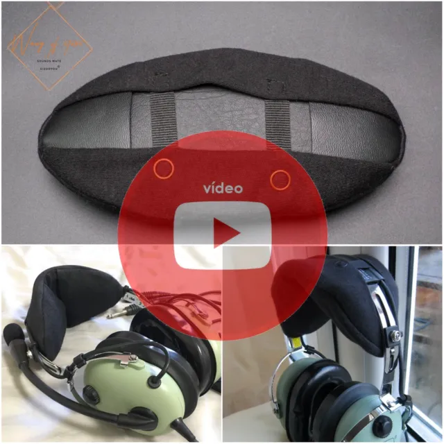 Super Soft Foam Headband Cushion Pad For David Clark H10 Series Aviation Headset