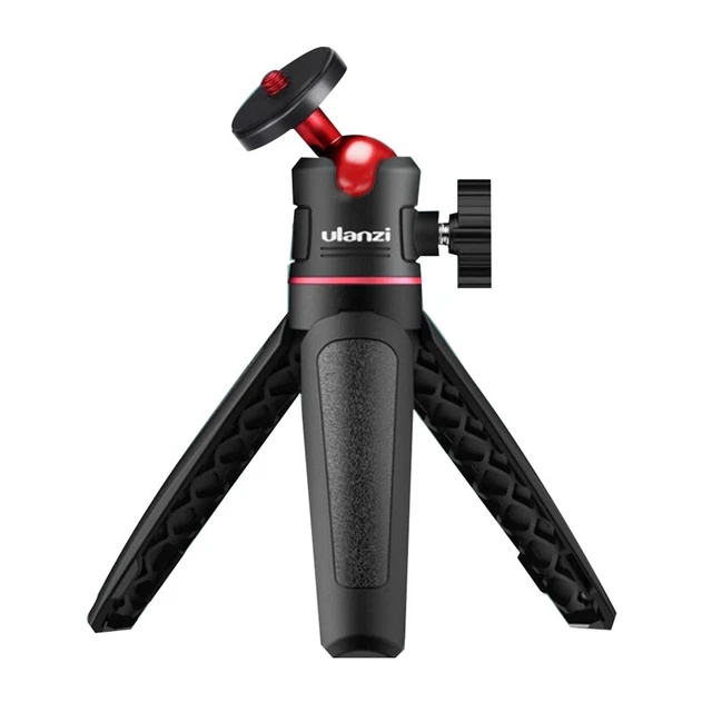 MT-08 Treppiede Pieghevole per Telefono, Selfie Stick Portatile, 1/4 pollici-Schr5883