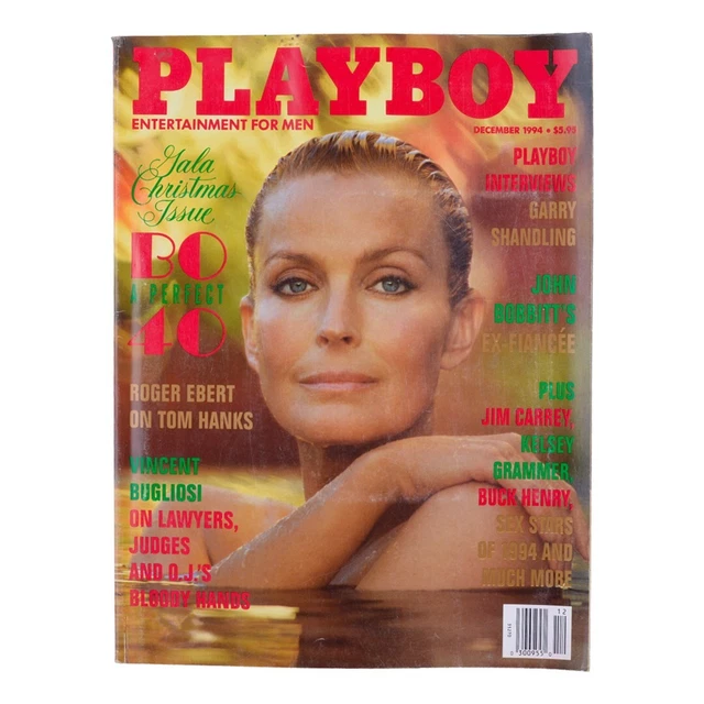 PLAYBOY MAGAZINE DECEMBER 1994 Issue Featuring Bo Derek EUR 9,06