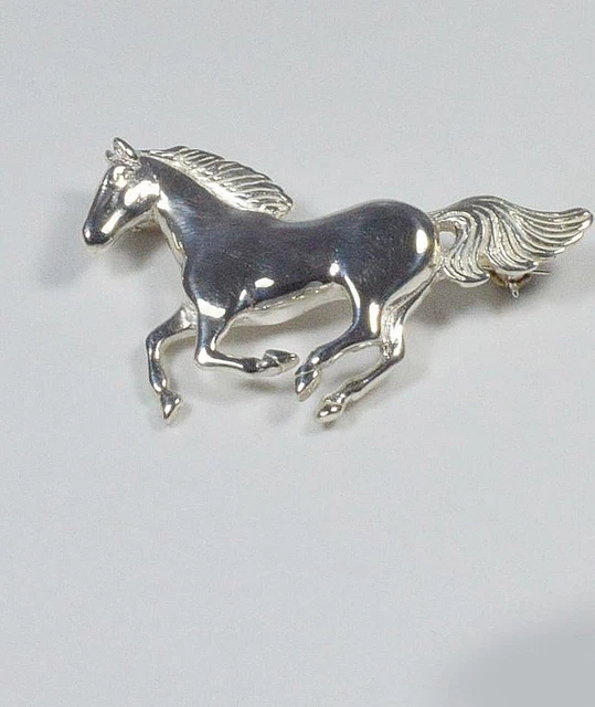 Brosche Thema Pferd im Galopp Luce