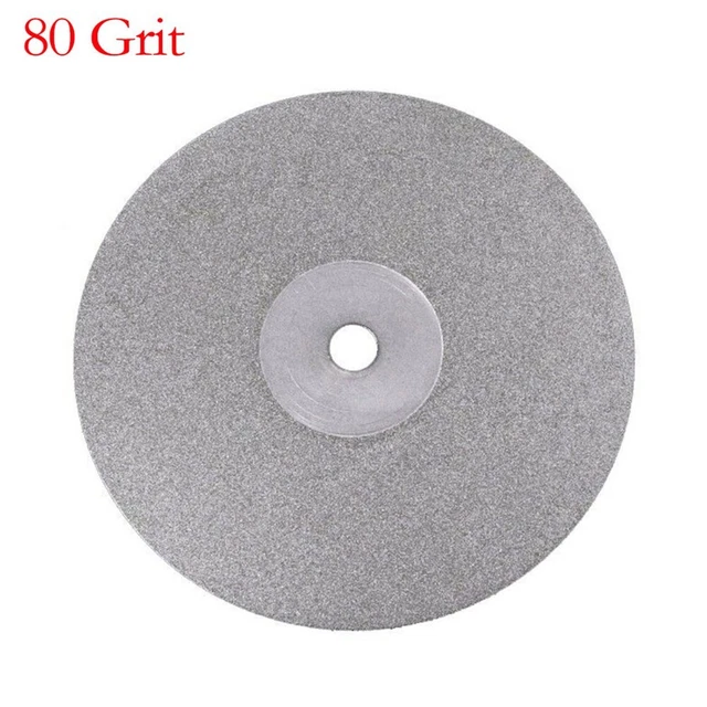 Professional Grade 4 100mm Diamond Coated Flat Lap Wheel with 80~3000 Grits