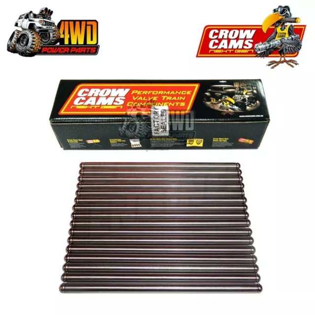 Crow Cams Chrome Moly Pushrods 7.400" for LS1 LS2 LS3 LS7 L98 Set x16 PR5740-110