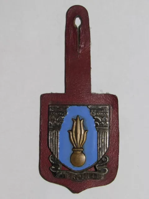06E1 Badge School Military Infantry Cherchell Drago Paris Nice O. Metra