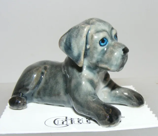 Little Critterz Miniature Porcelain Cane Corso (Mastiff) "Benny" LC1046