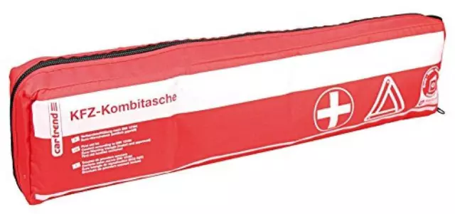 Cartrend 50212 - Borsa combo per auto Austria, con triangolo di segnalazione - N