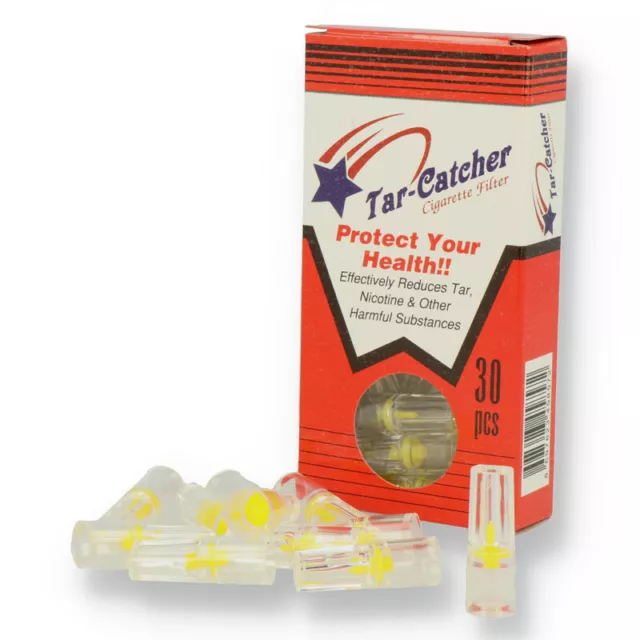 Tar Catcher Cigarette Filter Holders Pack of 30 NEW