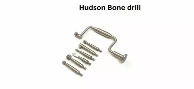 Hudson Brace Hand Drill Surgical Orthopedic Instruments Stainless steel