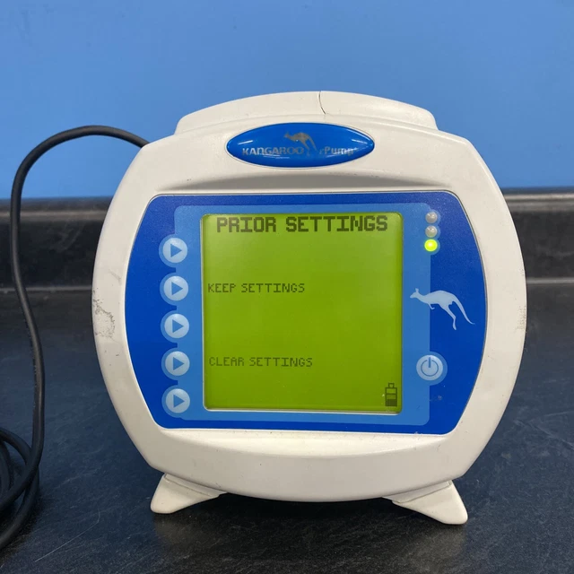 COVIDIEN KANGAROO JOEY Enteral Feed and Flush Pump w Power cord and