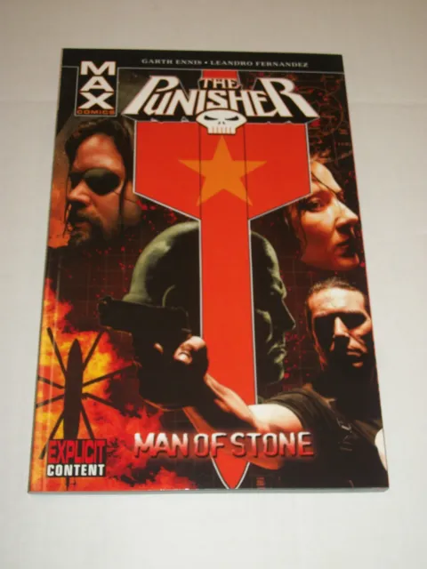 THE PUNISHER MAX Vol. 7 MAN OF STONE TPB Paperback Garth Ennis