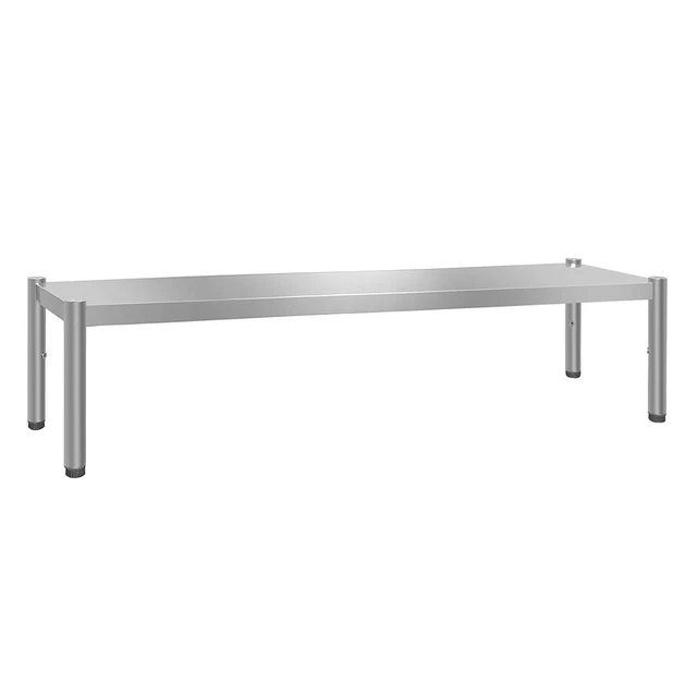 Aufsatzbord PREMIUM - 1800x370mm - mit 1 Etage - Höhe: 415mm | GGM Gastro