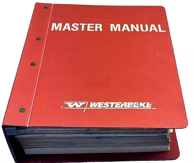 Westerbeke Master Service Manuals 23558 Models# VIRE 7, DS5,DS7, W7, Four-60....