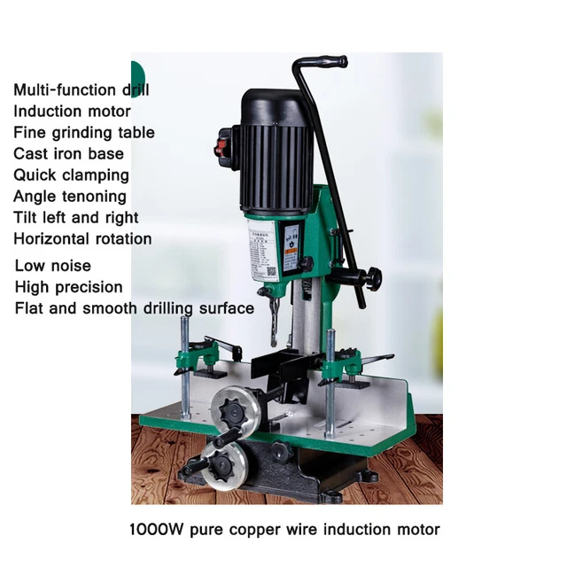 Drilling Machine Drilling Machine Tenoning Machine Induction Motor Fast Clamping