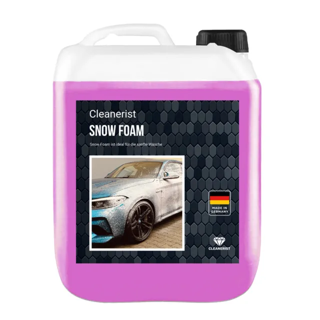 10 Liter Snowfoam Pink Snow Foam Aktivschaum Autowäsche Shampoo Schaum Shampoo