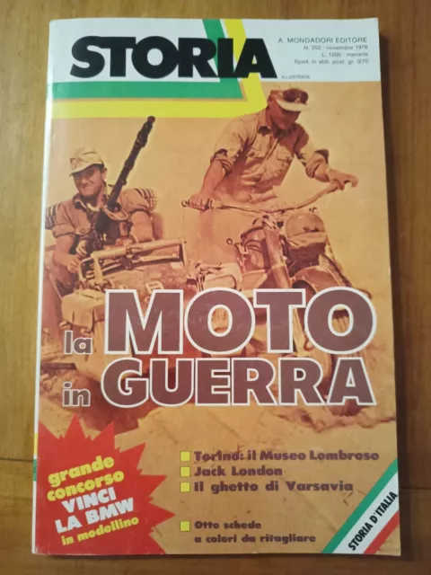 Storia Illustrata N. 252 Novembre 1978 La Moto In Guerra - Il Ghetto Di Varsavia