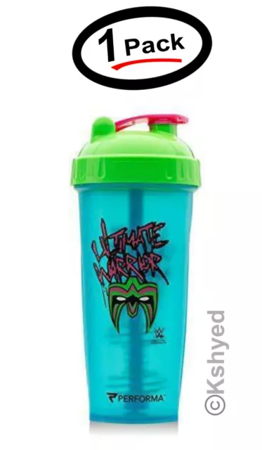 (1 Pack) Perfect Shaker Performa - WWE Legends Series -The Ultimate Warrior 28oz