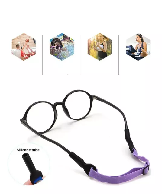 Adjustable Eyeglasses Strap Holder Sports Eye Glasses Strap for Kids Men Women