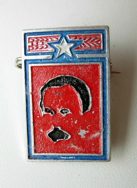 Cuba RIVOLUZIONE DEL CONGRESSO COMUNISTA VINTAGE PIN BADGE RARO
