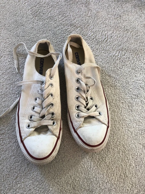 Converse all hot sale star blanche d'occasion