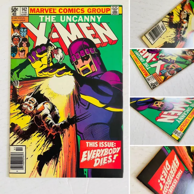 Uncanny X-Men #142 Days Of Future Past 1st Print Marvel 1981 NM NEWSSTAND BEAUTY