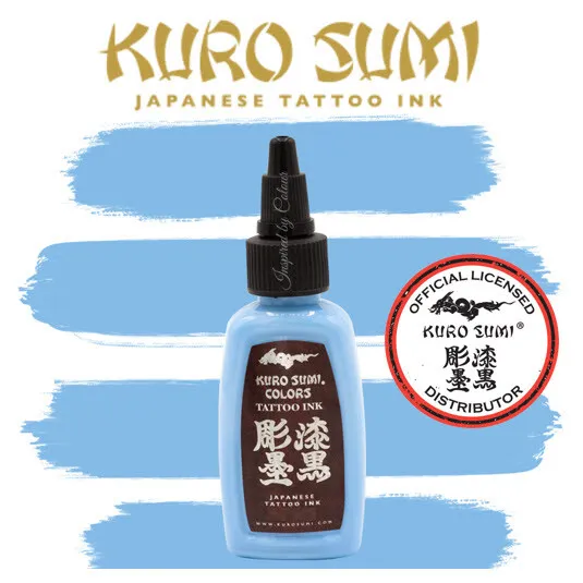 KURO SUMI Tattoo Ink ● KUNG FU BLUE ● 30ml (1oz) ● Australian Distributors