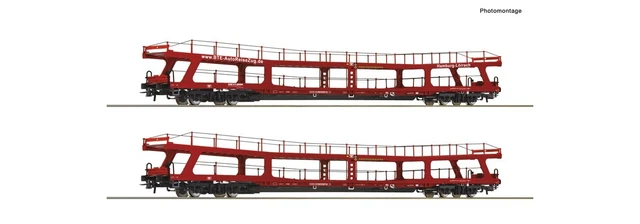 Wagon Plat LGB échelle G – Double Conteneurs – Art. 45923 – Comme Neuf
