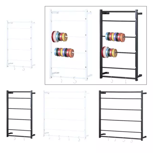 Rangement de rouleaux de rubans avec crochets, support de bobine de fil pour