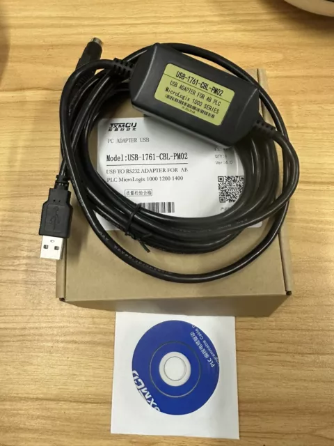 Programming PLC Cable USB-1761-CBL-PM02 Suits For Micrologix 1000 Series