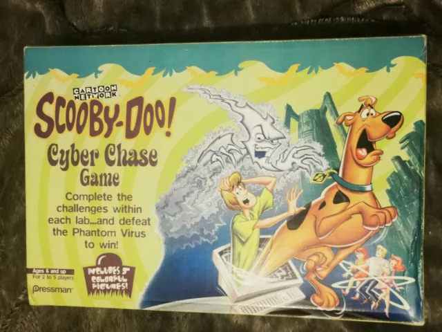 SCOOBY DOO CYBER Chase Game Board Game - Cartoon Network Complete FREE ...