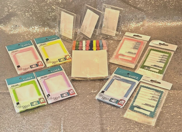 Fujifilm Instax 11 Instant Camera Stickers + Mini Clothes Pin + Photo Frames