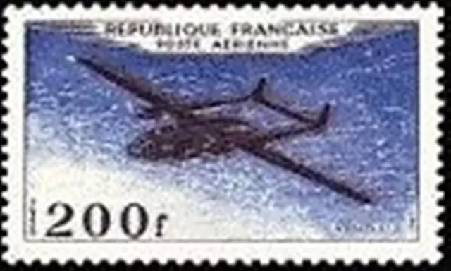 France Timbre Stamp Avion N° 31 " Nord-Aviation Noratlas " 200F" Neuf X Tb