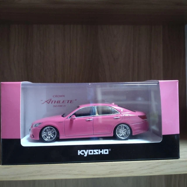 京商 1/43 Toyota Crown Hybrid Athlete G KYOSHO 1/43 TOYOTA Crown Hybrid Athlete G Negro Coleccionables 17+