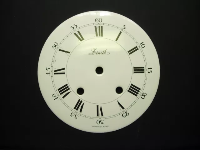 Cadran neuchateloise pendule Zenith horloge Uhr Clock Zifferblatt 160 MM dial F2