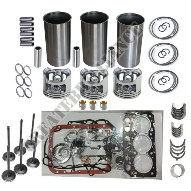 NEW Overhaul Rebuild Kit For Kubota D1102 Engine Tractor