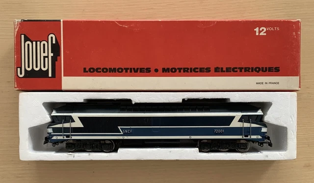 Locomotive Diesel Jouef HO 8571 – CC 72001 SNCF, échelle HO, Occasion