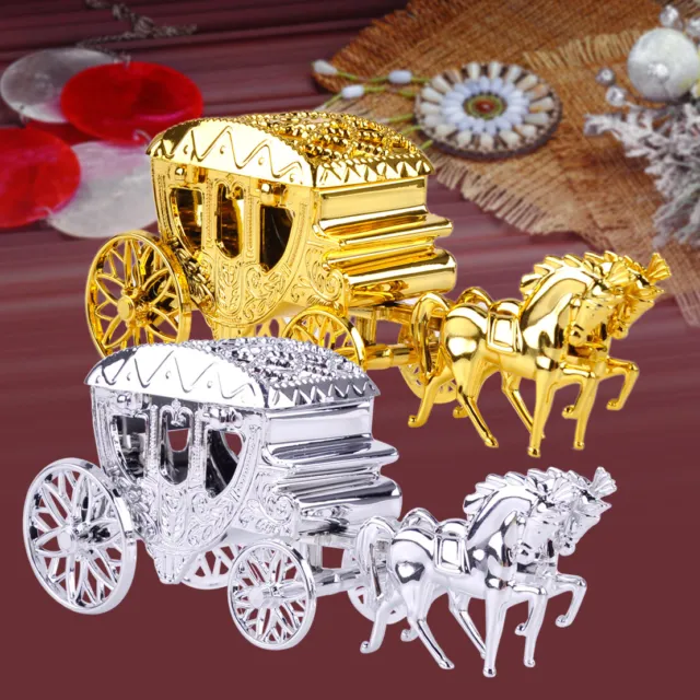 2pcs Royal Carriage Candy Box Chocolate Boxes Birthday Party Wedding Favour Gift