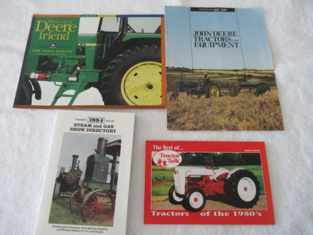 The Best Of Tractor Talk 1950's,John Deere 1837-1959, 1994 Steam&Gas Show- PLUS