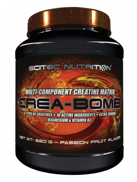 Scitec Nutrition Crea-Bomb - 660 g - Kreatin Taurin Creatin Matrix