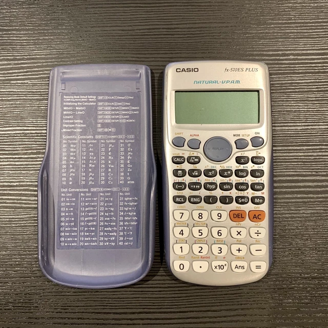 CASIO FX570ES PLUS Scientific Calculator Formula Programmable WORKING