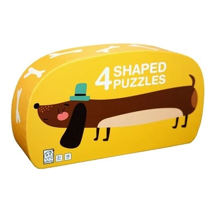 Set 4 Puzzles Perros - Barbo Toys