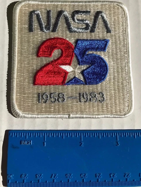 Vintage NASA 25TH Anniversary 1958-1983 Patch